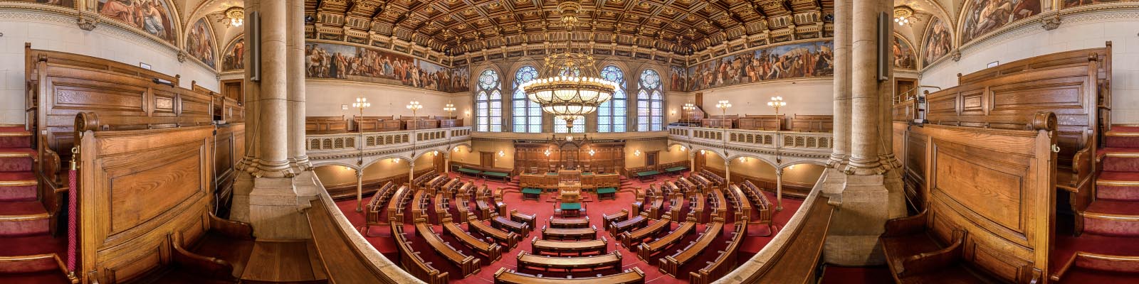 Vienna – City Hall Council Chamber 360° Panorama