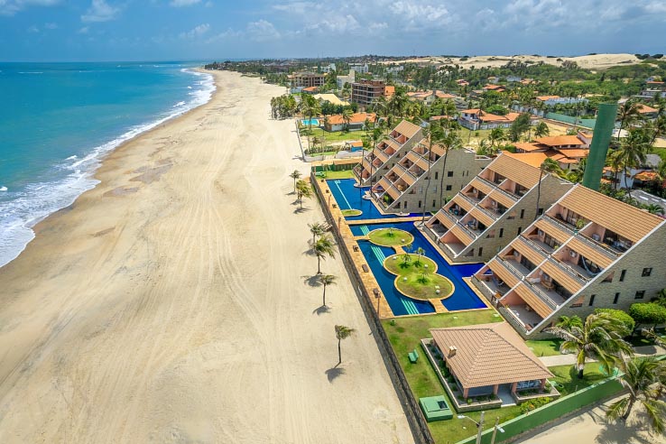 Beachfront apartment