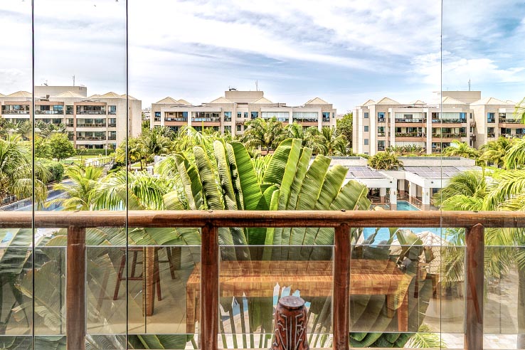 Top condominium apartment interior