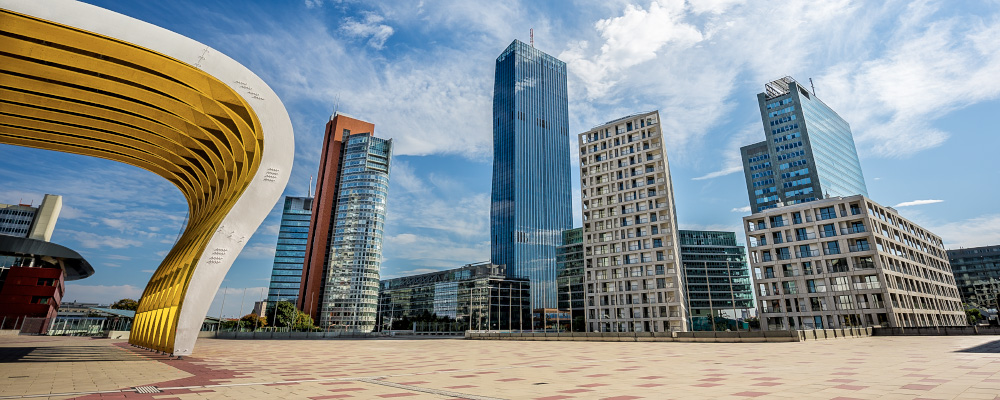 Architectural photography — building facade
