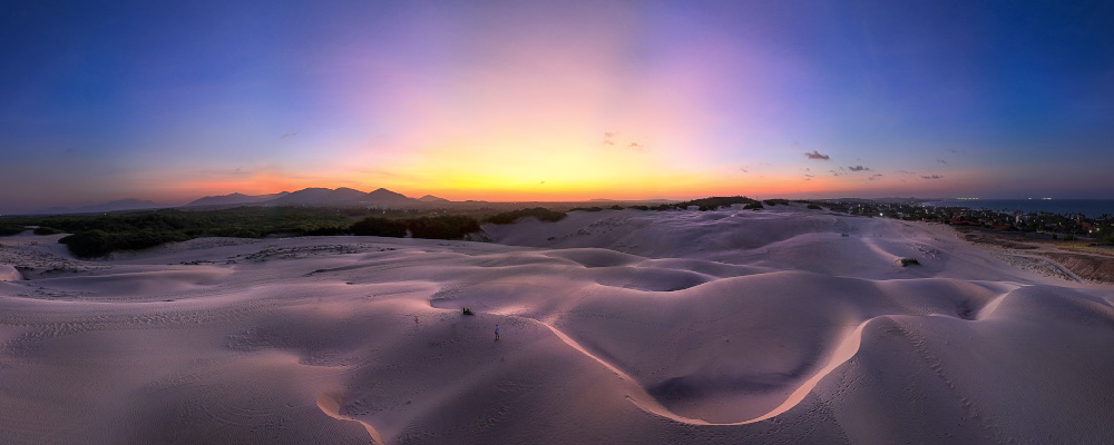 Twilight photography — property at golden hour